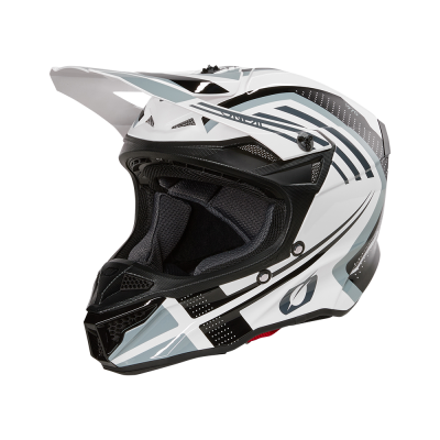 Κράνος μηχανής motocross 5SERIES POLYACRYLITE SPIKE WHITE/BLACK V.25